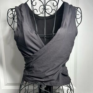 Calia‎ Black Wrap Top